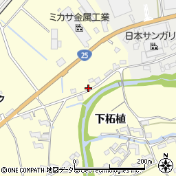 三重県伊賀市下柘植1350周辺の地図