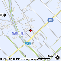 兵庫県加古川市志方町東中88周辺の地図