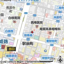 MEN'S TBC姫路店周辺の地図