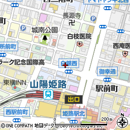 中国銀行姫路支店 ＡＴＭ周辺の地図