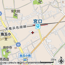 静岡県浜松市浜名区宮口109周辺の地図
