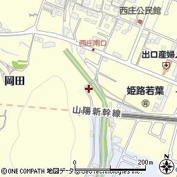 兵庫県姫路市岡田13周辺の地図