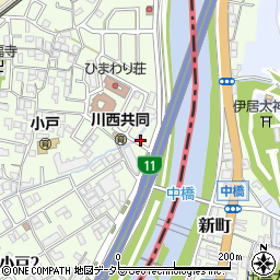 有限会社北田建材店周辺の地図
