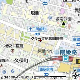 兵庫県姫路市忍町76周辺の地図