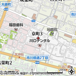 兵庫県姫路市京町3丁目16周辺の地図