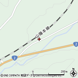 兵庫県赤穂郡上郡町梨ケ原227周辺の地図