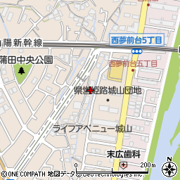 兵庫県姫路市広畑区西蒲田401周辺の地図