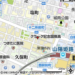 兵庫県姫路市忍町77周辺の地図