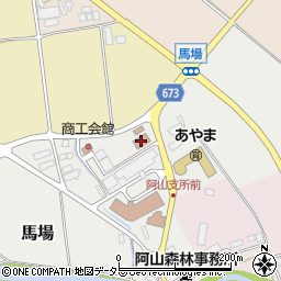 伊賀消防署阿山分署周辺の地図