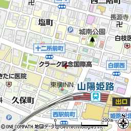 兵庫県姫路市忍町89周辺の地図