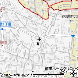 兵庫県川西市花屋敷1丁目19-1周辺の地図