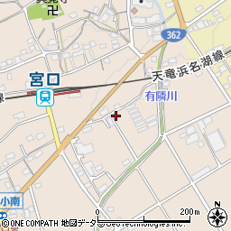 静岡県浜松市浜名区宮口923周辺の地図