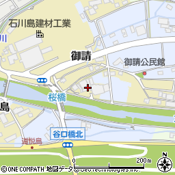 静岡県島田市御請144周辺の地図