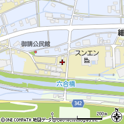 静岡県島田市御請255周辺の地図
