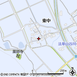 兵庫県加古川市志方町東中333周辺の地図