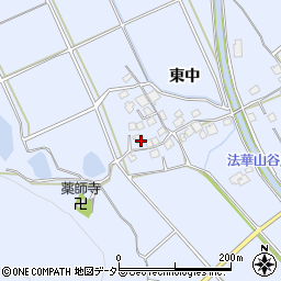 兵庫県加古川市志方町東中331周辺の地図