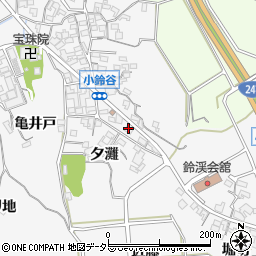 愛知県常滑市小鈴谷梶田20周辺の地図