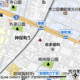 エグレット姫路Ｃ棟周辺の地図