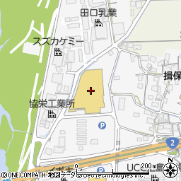 兵庫県たつの市揖保町揖保中130周辺の地図
