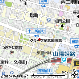 兵庫県姫路市忍町82周辺の地図