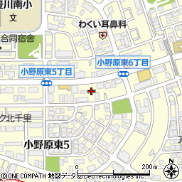 ファミリーマート箕面小野原東店周辺の地図