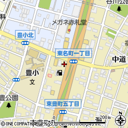 愛知県豊川市谷川町西浦周辺の地図