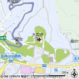 大広寺周辺の地図