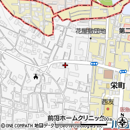 兵庫県川西市花屋敷1丁目2-10周辺の地図