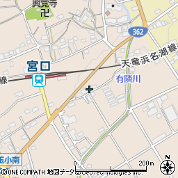 静岡県浜松市浜名区宮口939周辺の地図