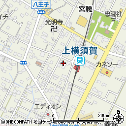 ＪＡ西三河横須賀周辺の地図