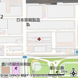 日本車輌製造株式会社　豊川製作所　労組周辺の地図