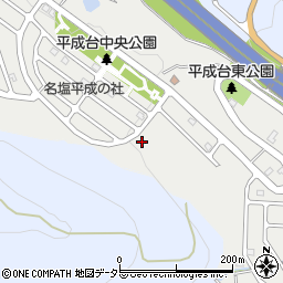 兵庫県西宮市名塩平成台25-3周辺の地図