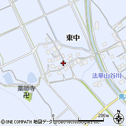 兵庫県加古川市志方町東中336周辺の地図
