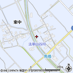 兵庫県加古川市志方町東中59周辺の地図