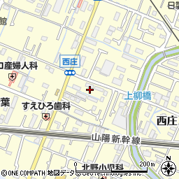 兵庫県姫路市西庄322周辺の地図