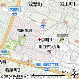 兵庫県姫路市京町3丁目8周辺の地図