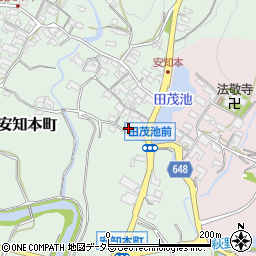三重県亀山市安知本町300周辺の地図