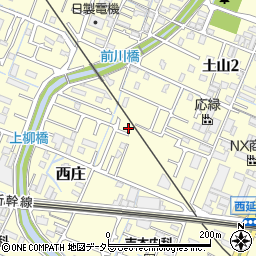 兵庫県姫路市西庄76-4周辺の地図
