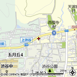 メイプルコート上渋谷Ｂ周辺の地図