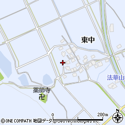 兵庫県加古川市志方町東中339周辺の地図