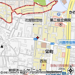 栄町団地Ｇ棟周辺の地図