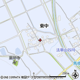 兵庫県加古川市志方町東中356周辺の地図