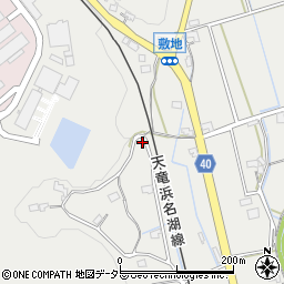 静岡県磐田市敷地588周辺の地図