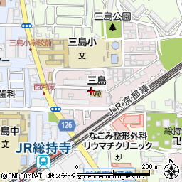 〒567-0022 大阪府茨木市三島町の地図