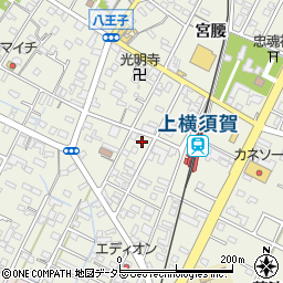 愛知県西尾市吉良町上横須賀宮前周辺の地図