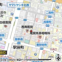 馬里奈小溝筋店周辺の地図