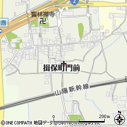 兵庫県たつの市揖保町門前238周辺の地図