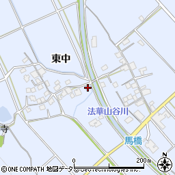 兵庫県加古川市志方町東中233周辺の地図