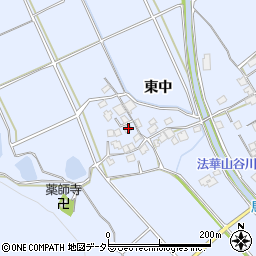 兵庫県加古川市志方町東中337周辺の地図