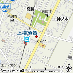 セブンイレブン吉良上横須賀店周辺の地図
